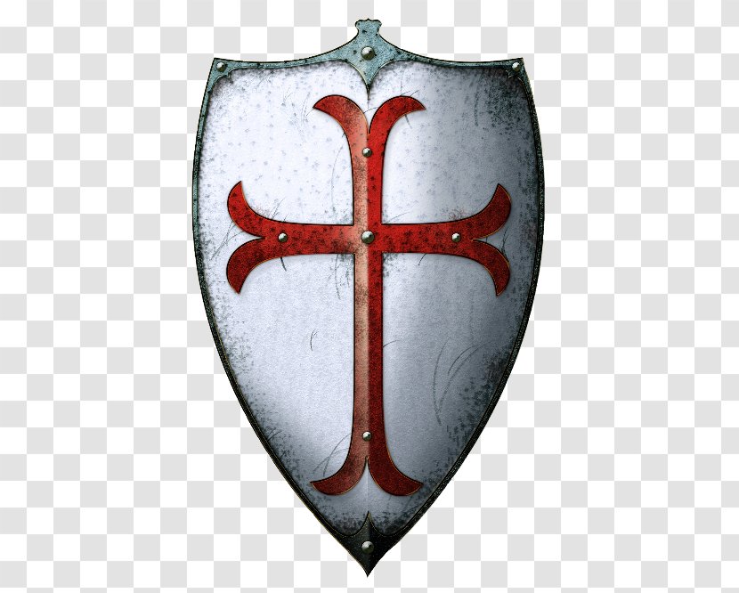 Middle Ages Crusades Knights Templar Shield - Stock Photography - Knight Transparent PNG