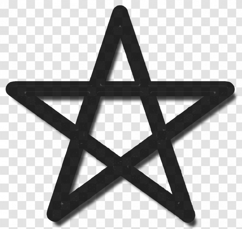 Lesser Banishing Ritual Of The Pentagram Pentacle Wicca Symbol Transparent PNG