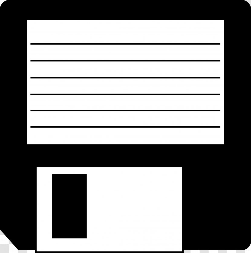 Floppy Disk Storage Hard Drive Compact Disc Clip Art - Rectangle - Cliparts Transparent PNG