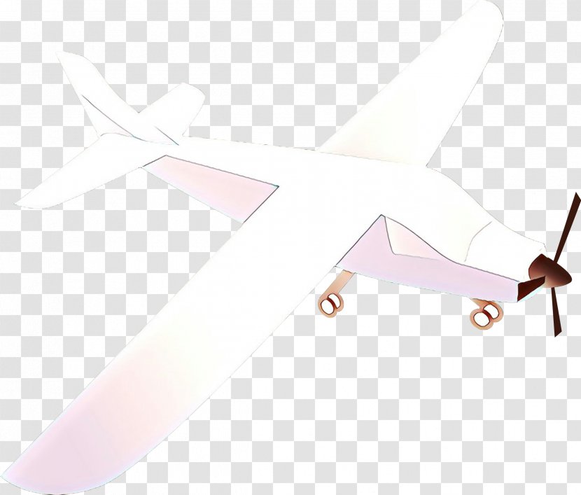 Pink Airplane Wing Vehicle Glider - Aircraft Transparent PNG