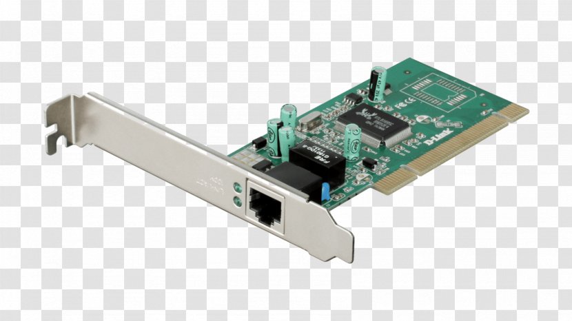 D-Link Conventional PCI Gigabit Ethernet Network Cards & Adapters Express - Io Card - ID Transparent PNG