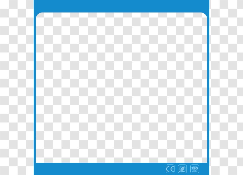 Square Angle Blue Pattern - Company Profile Borders Transparent PNG