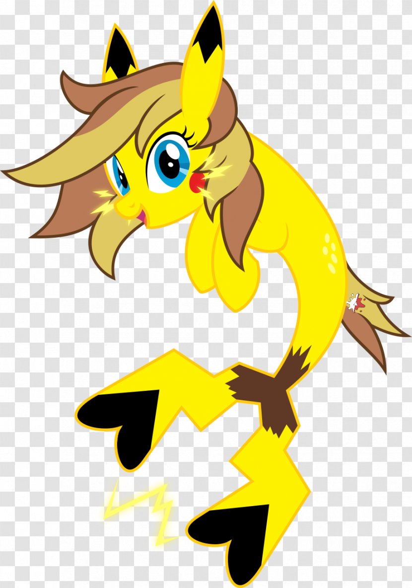 Cat Pikachu Sunset Shimmer Character Transparent PNG