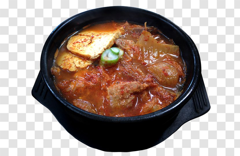 Korean Cuisine Kimchi-jjigae Kimchi Fried Rice Doenjang-jjigae Naengmyeon - Sundubu Jjigae - Non-veg Food Transparent PNG