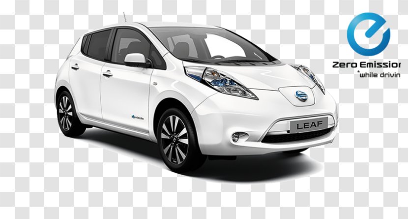 2018 Nissan LEAF Car Electric Vehicle 2016 Transparent PNG