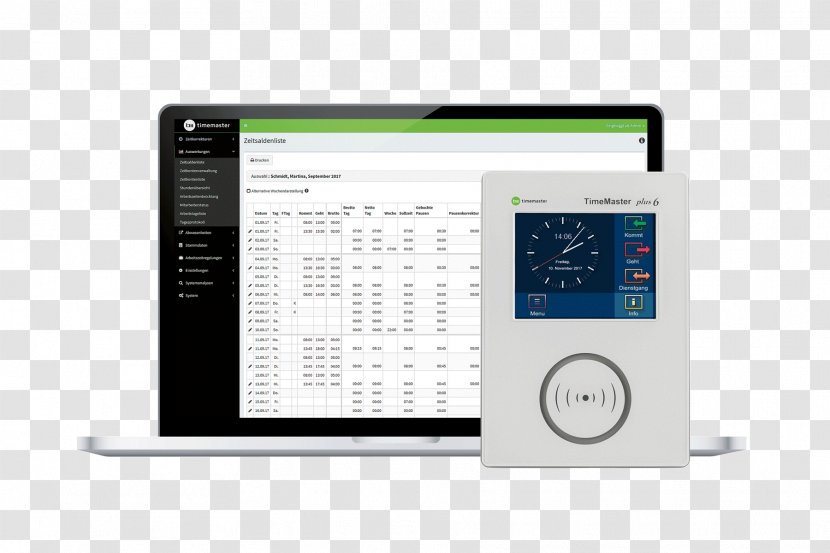 Time And Attendance Computer Software Graphical User Interface Electronics - Tps Terminal Transparent PNG