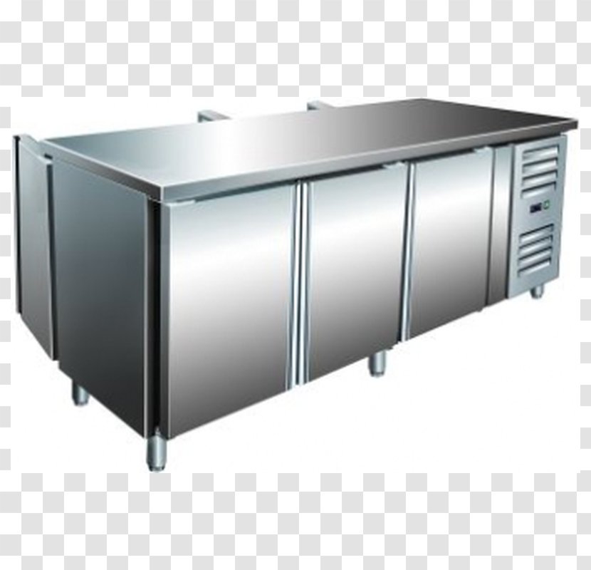 Table Chiller Kitchen Furniture Air Conditioning - Drawer - Chafing Dish Transparent PNG