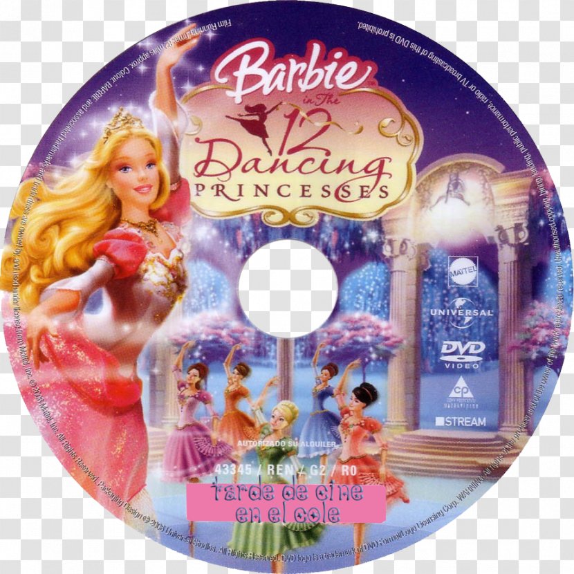 The Twelve Dancing Princesses Barbie DVD Amazon.com Film - Amazoncom Transparent PNG