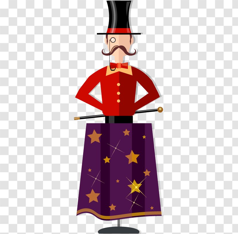 Magic Circus Illustration - Entertainment - Cartoon Clown Transparent PNG