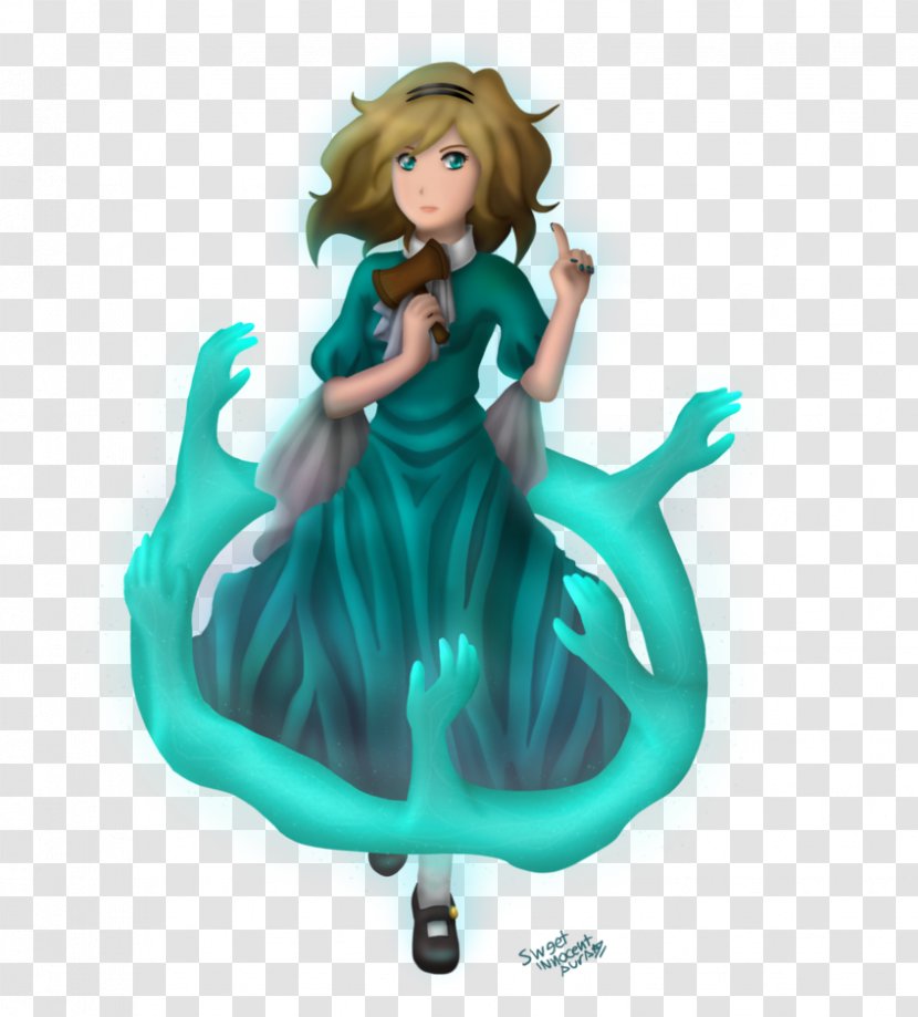 Figurine Legendary Creature Turquoise Animated Cartoon - Fictional Character - Beautiful Aura Transparent PNG