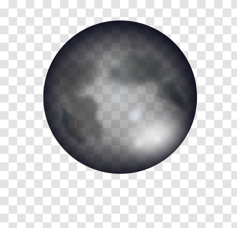 Moon Sphere Close-up Clip Art - Closeup Transparent PNG