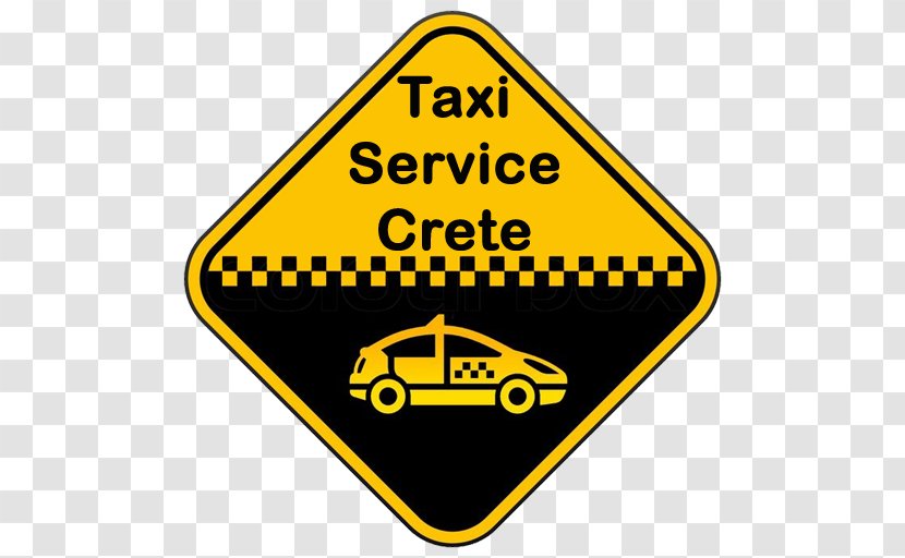 Taxi Logo Traffic Sign - Symbol Transparent PNG