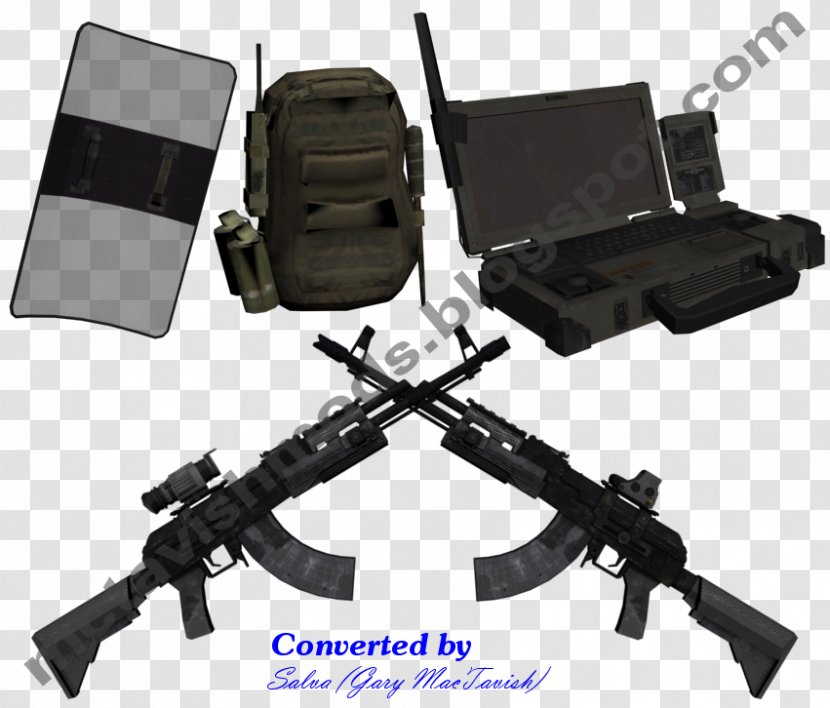 Grand Theft Auto: San Andreas Call Of Duty: Modern Warfare 2 Duty 4: 3 Black Ops II - Watercolor - Weapon Transparent PNG