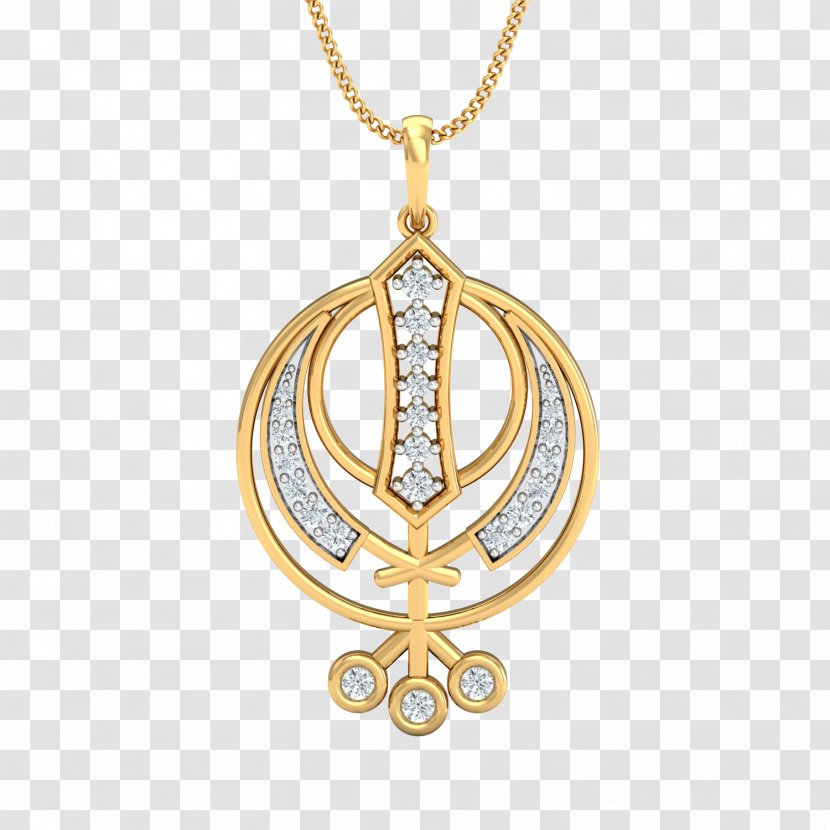 Jewellery Charms & Pendants Necklace Khanda Carat Transparent PNG