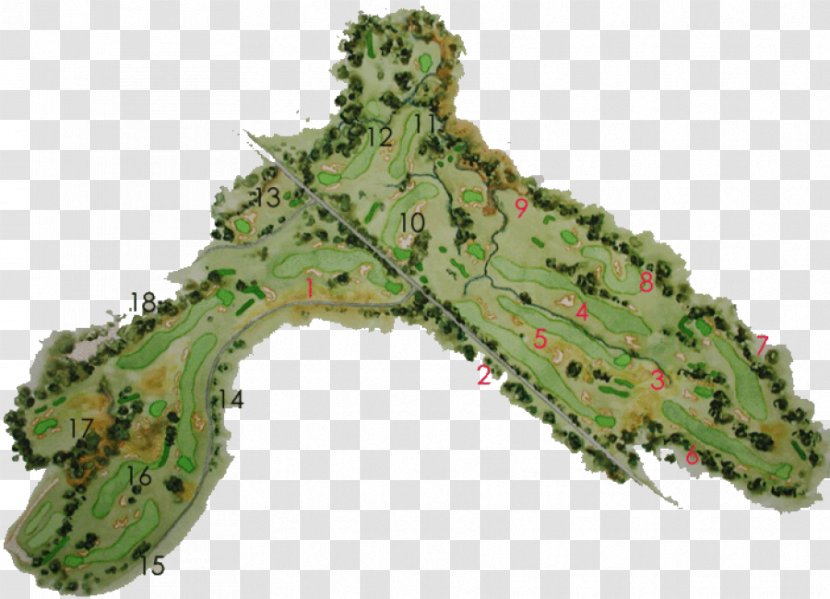 Merion Golf Club Tree Lawn Course Transparent PNG