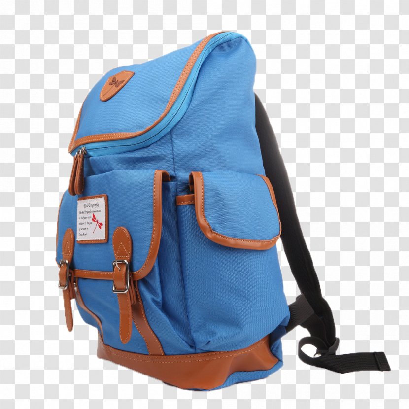 Bag Backpack - Cobalt Blue - Exquisite Transparent PNG