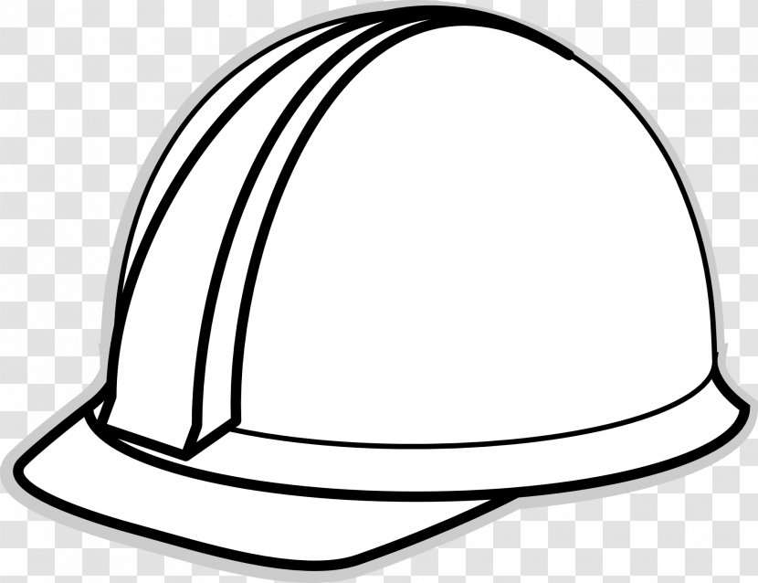 Architectural Engineering Hard Hats Clip Art - Monochrome Photography - Hat Transparent PNG