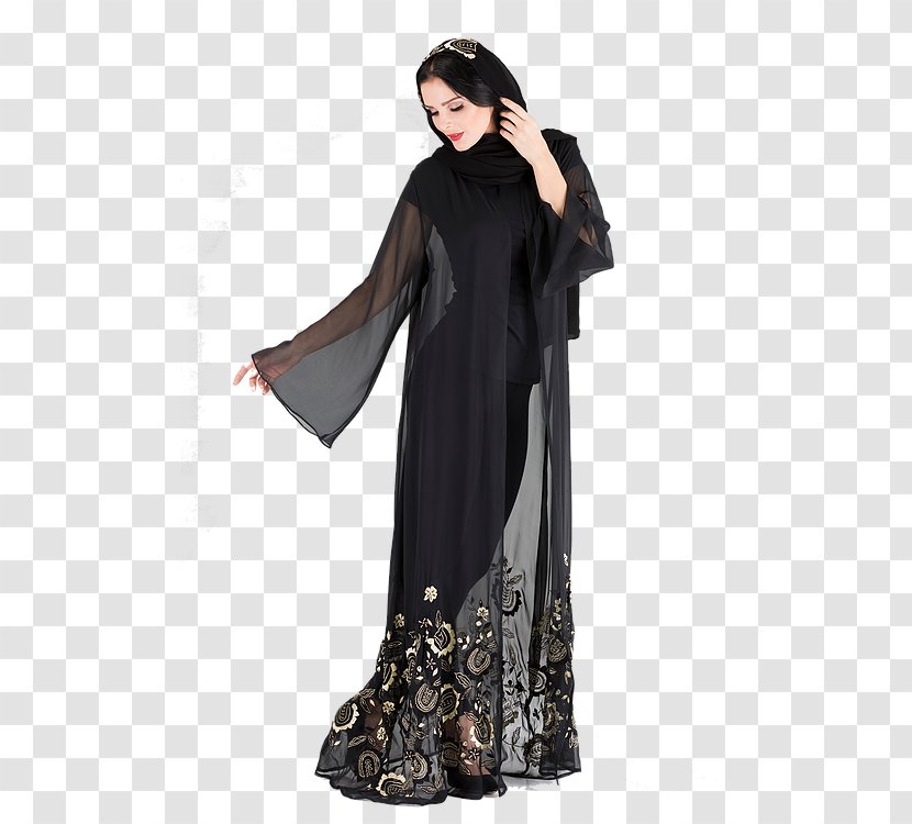 Dress Robe Abaya Sleeve Costume Transparent PNG