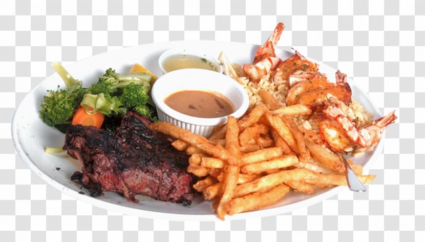 French Fries Steak Frites Barbecue Caridean Shrimp - Potato - Deep Fried Transparent PNG