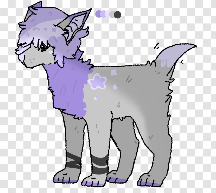 Whiskers Dog Kitten Snout Clip Art - Purple Transparent PNG