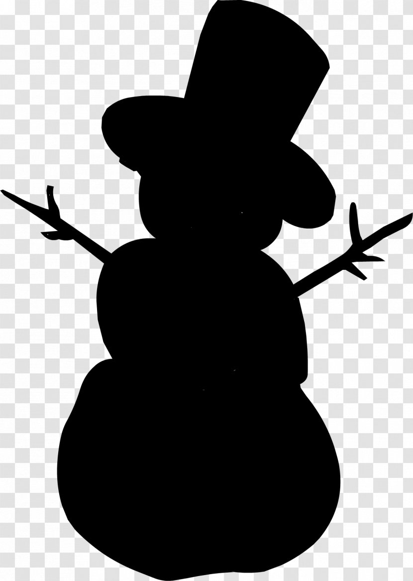 Clip Art Image Snowman Silhouette - Violin Transparent PNG