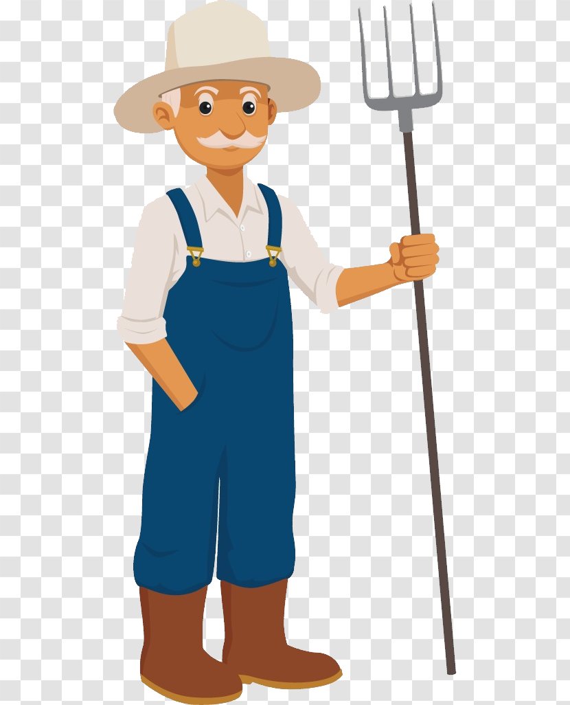 Farmer Agriculture - Clothing Transparent PNG