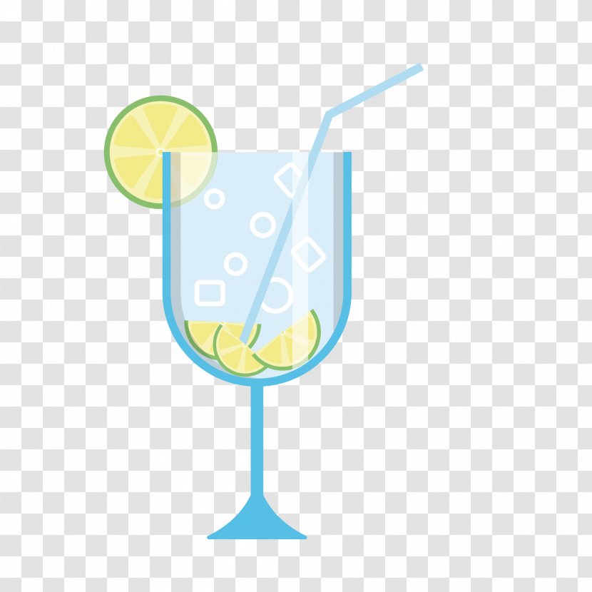 Blue Hawaii Cocktail Garnish Lagoon Martini - Water - Cup Transparent PNG