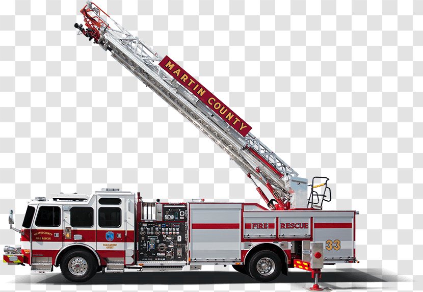Fire Engine Department E-One Firefighter Pierce Manufacturing - Station - Truck Transparent PNG