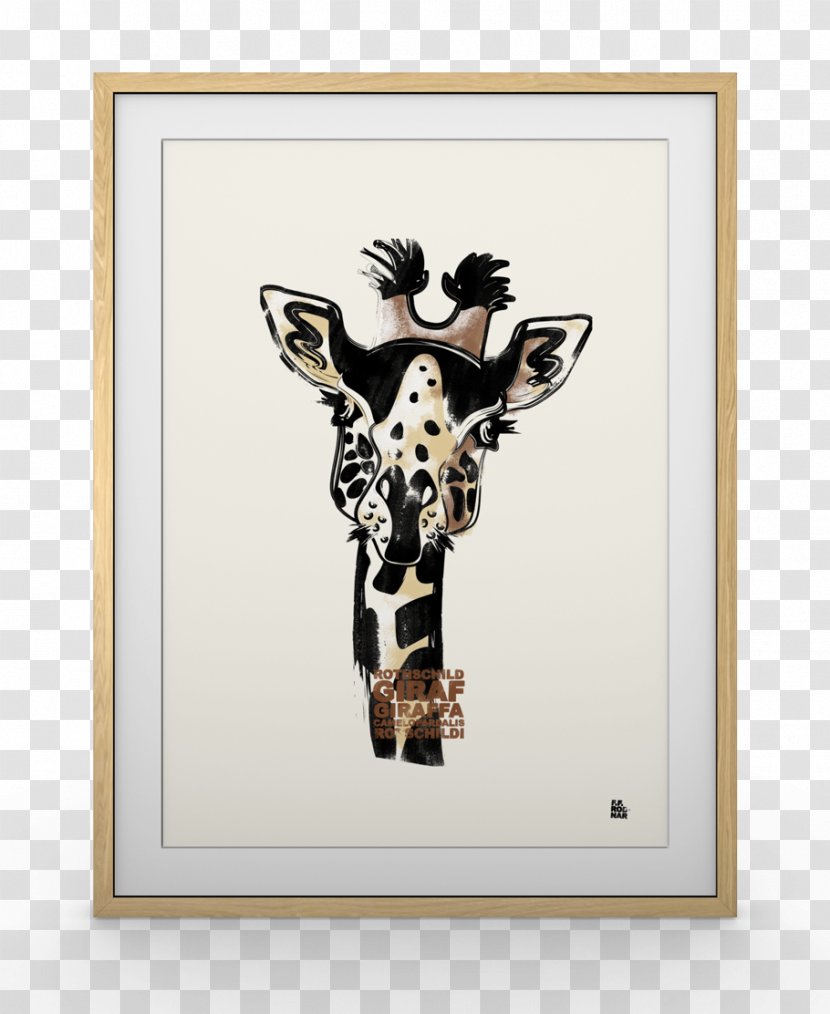 Giraffe Picture Frames - Giraffidae - Creative Posters Transparent PNG