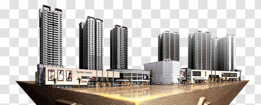 Building - Computer Graphics - City Background Transparent PNG