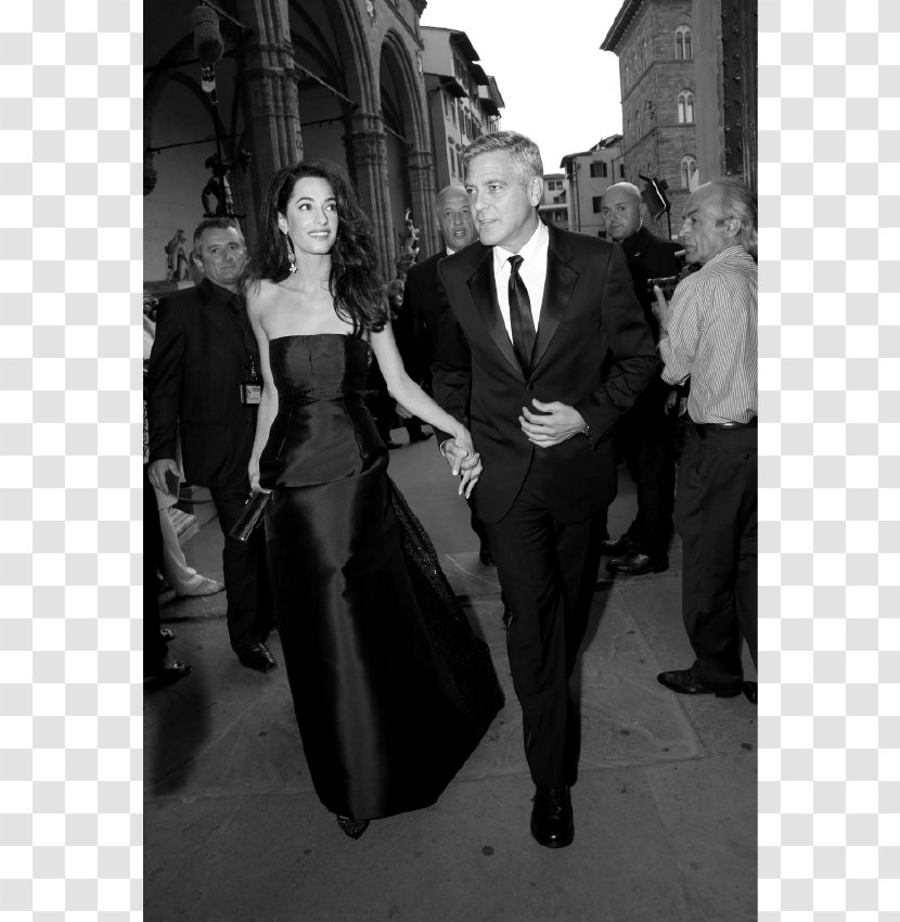 Celebrity Actor Golden Globe Award Marriage - George Clooney Transparent PNG