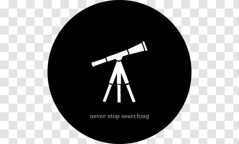 Telescope Clip Art - Observatory - Black And White Transparent PNG