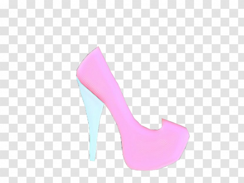 Footwear Pink High Heels Violet Shoe - Retro - Court Magenta Transparent PNG