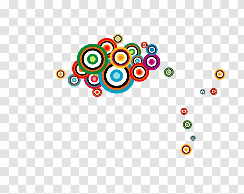 Circle Clip Art - Area - Floating Colored Circles Transparent PNG