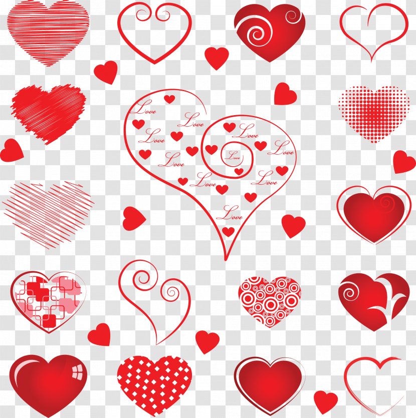 Heart Clip Art - Flower - I Love You Transparent PNG