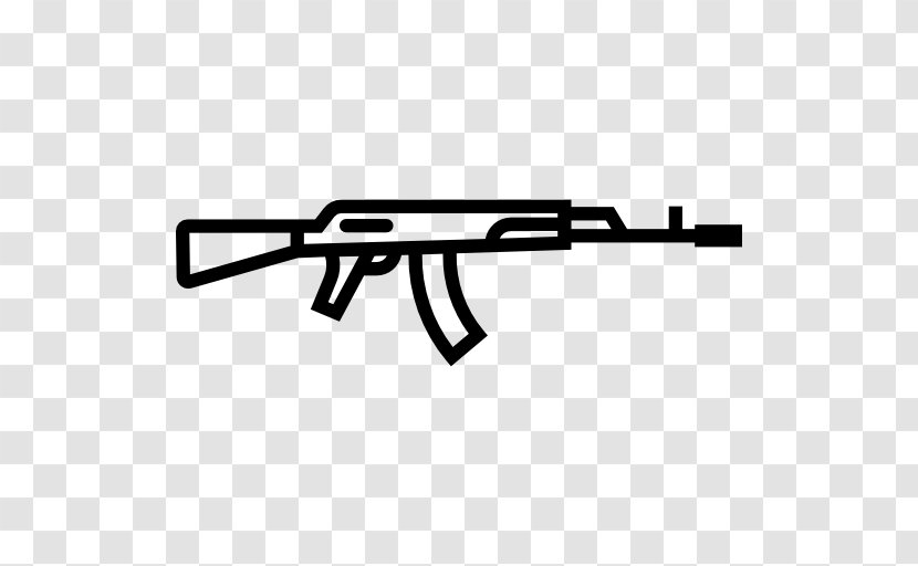 AK-47 Weapon Firearm - Tree - Ak 47 Transparent PNG