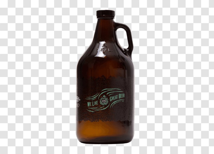Beer Bottle Driftwood Brewery Growler - Glass Transparent PNG