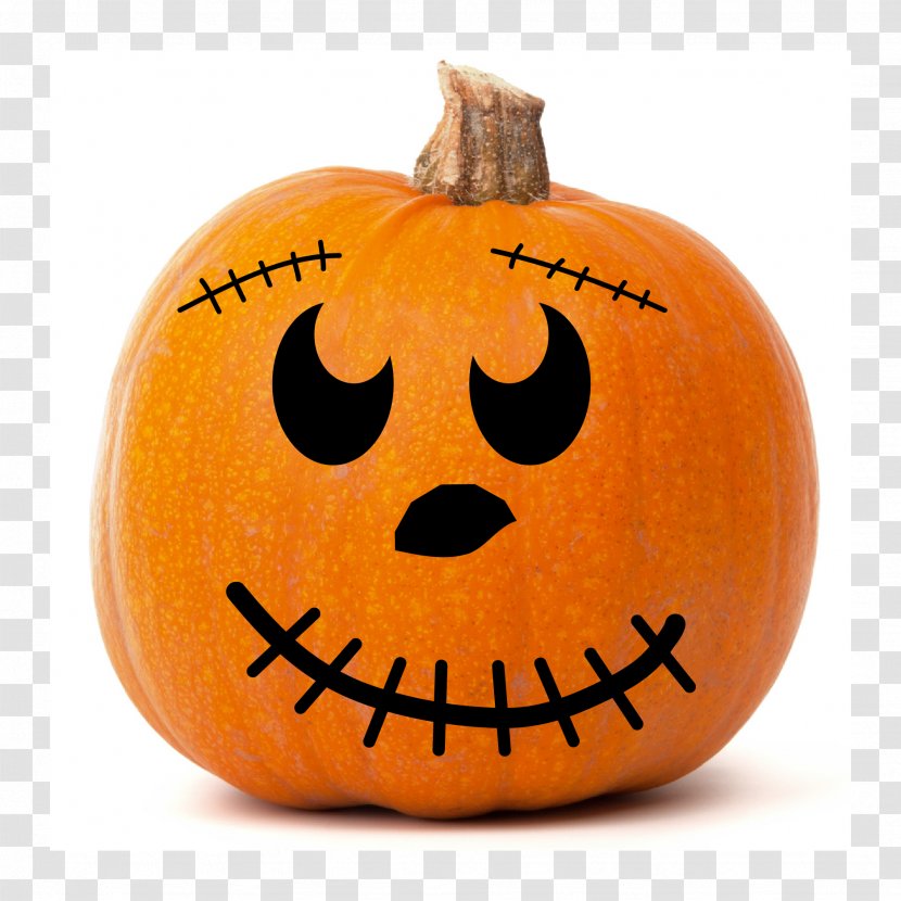 Smiley Pumpkin Emoticon Face - Human Skull Symbolism Transparent PNG