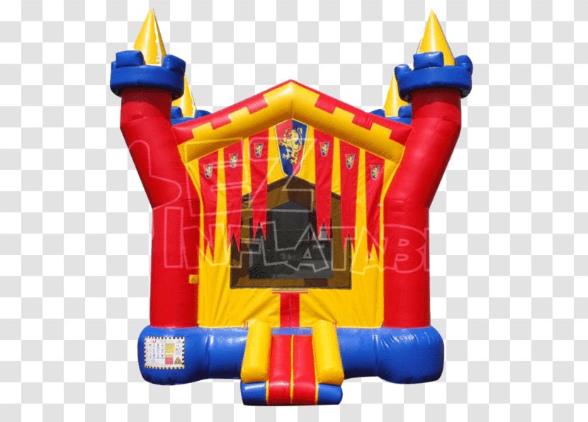 Inflatable Bouncers Castle Playground Slide 3D Film - 3d Transparent PNG