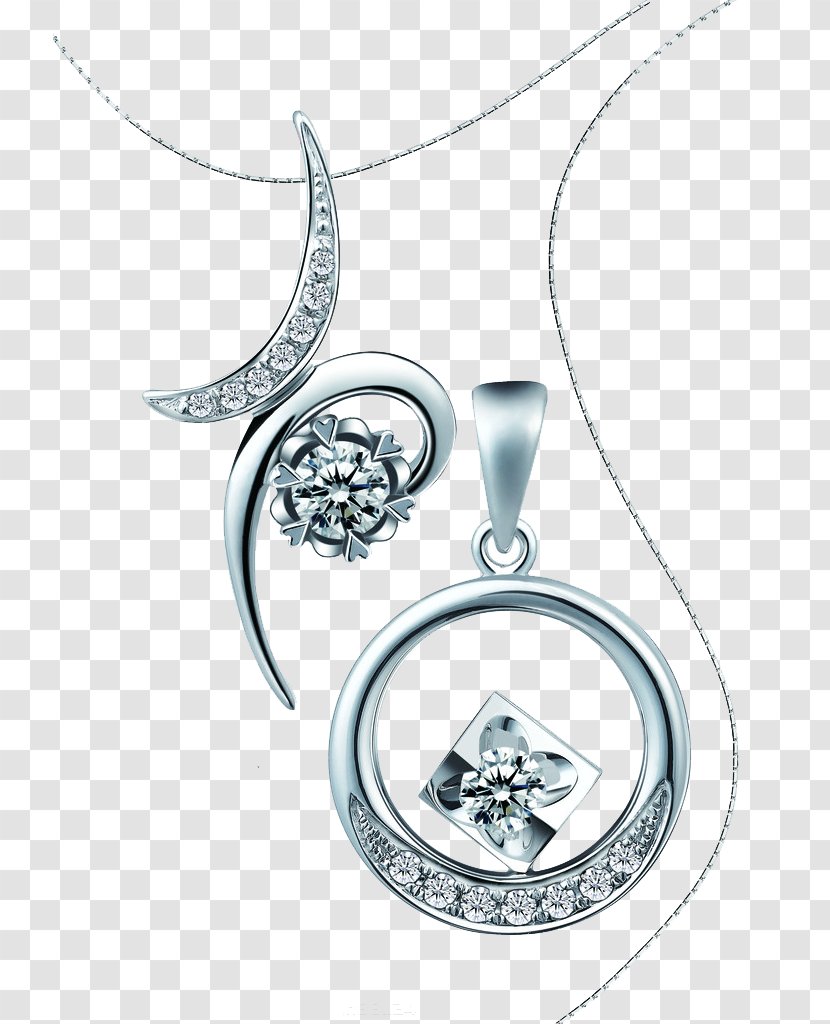 Locket Silver Jewellery - Flower Pendant Transparent PNG
