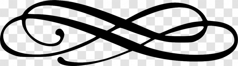 Clip Art - Calligraphy - Underline Border Transparent PNG