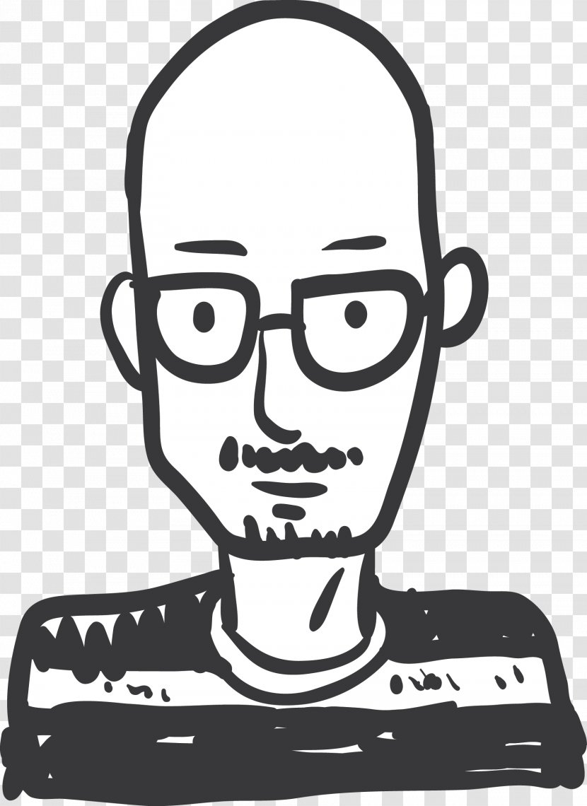 Download Web Design Clip Art - Artwork - Bald Man Transparent PNG