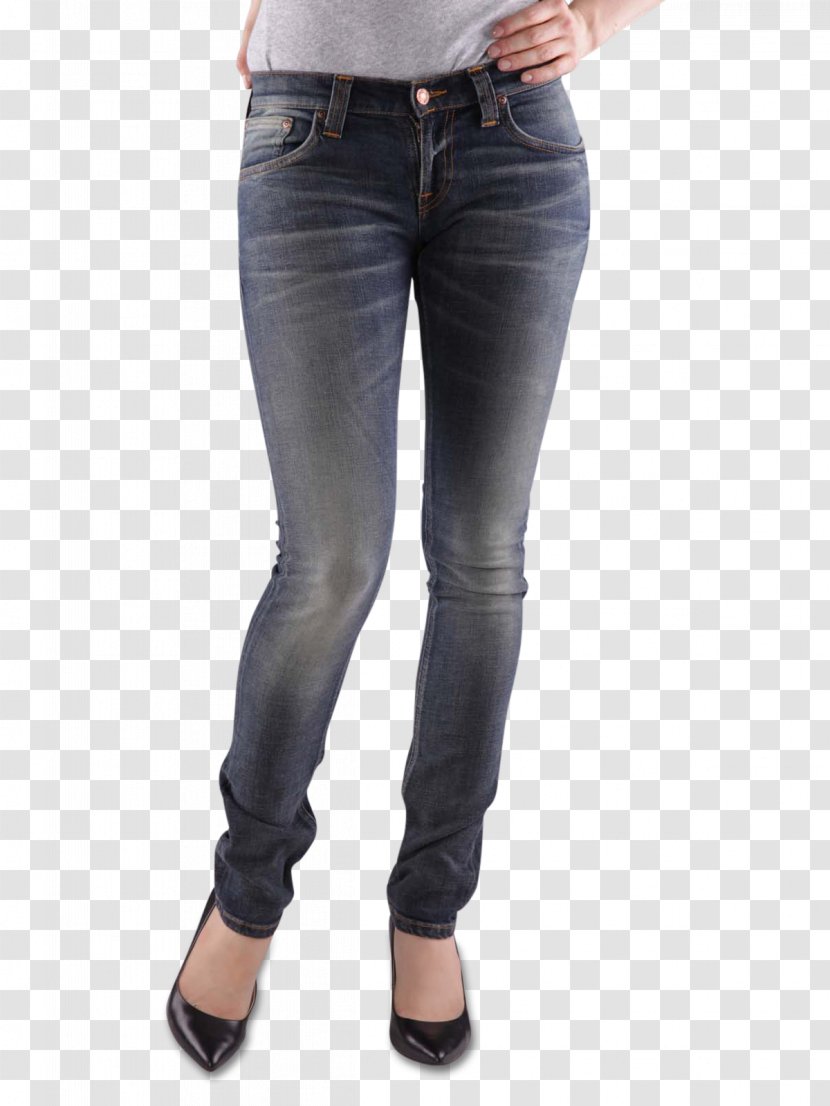 Slim-fit Pants Nudie Jeans Zipper - Flower Transparent PNG