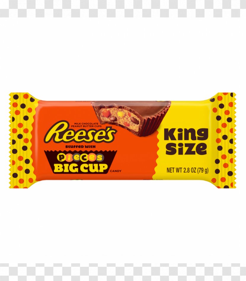 Reese's Peanut Butter Cups Pieces Chocolate Bar Candy - Sugar Transparent PNG