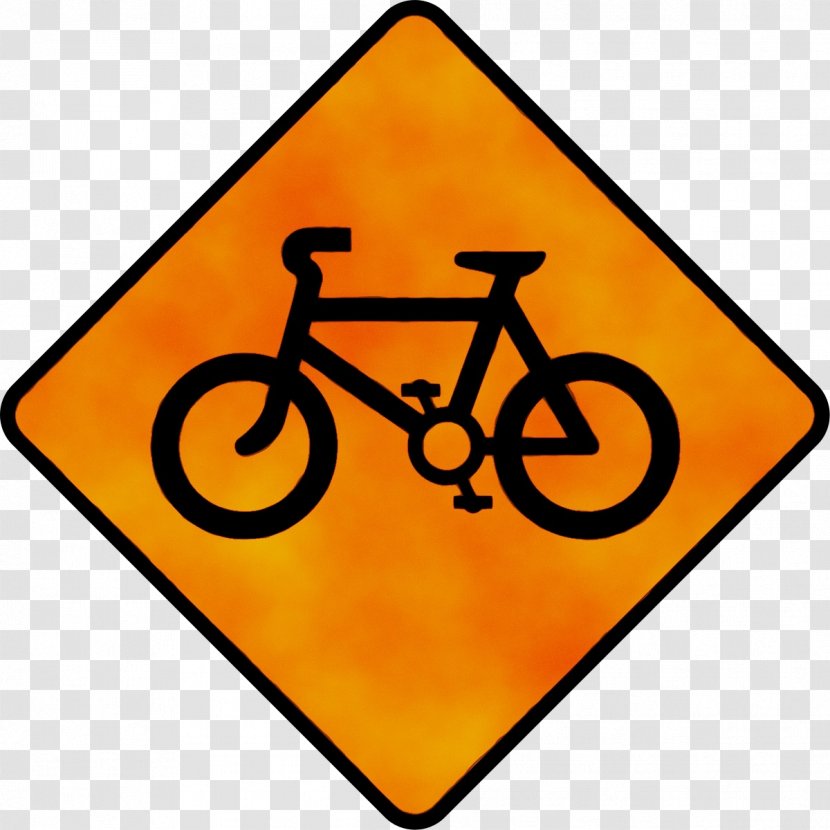Bike Cartoon - Symbol - Yellow Transparent PNG