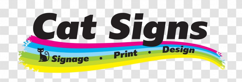 Logo Cat Signage Printing - Business Transparent PNG
