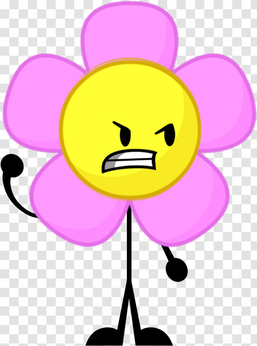 Wikia Flower Battle For Dream Island Image - Pleased Transparent PNG