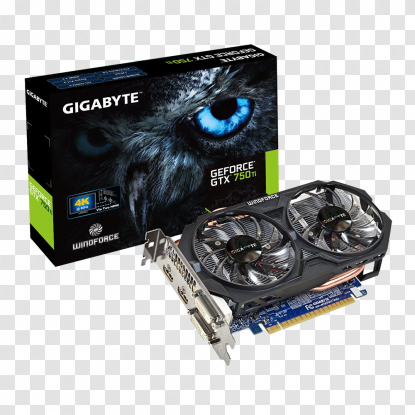 Graphics Cards & Video Adapters GDDR5 SDRAM Gigabyte Technology Nvidia Processing Unit - Electronic Device Transparent PNG