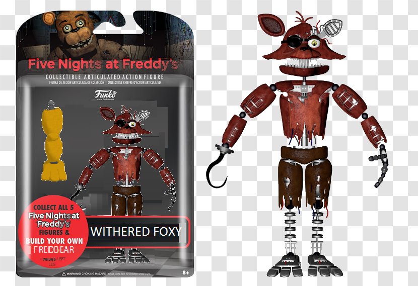 Five Nights At Freddy's: Sister Location Freddy's 4 Action & Toy Figures Funko Amazon.com - Joy Of Creation Reborn Transparent PNG