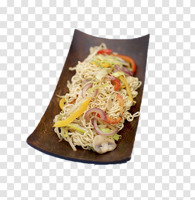 Pad Thai Fried Noodles Chili Con Carne Onion - Asian Food - Mushrooms Transparent PNG